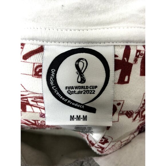 FIFA Mens Hoodie Size Medium World Cup Qatar 2022 Premium Fleece - Picture 6 of 6